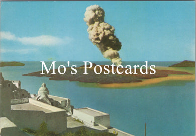 Greece Postcard - Santorin Island, The Volcano in Action  SW16615