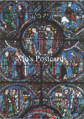 France Postcard - Cathedrale De Chartres, Vitrail De Saint-Lubin  SW16783