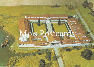 Sussex Postcard - Fishbourne Roman Palace, Model of Palace  SW16877