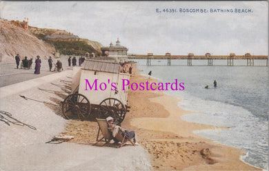 Dorset Postcard - Boscombe Bathing Beach   SW15802