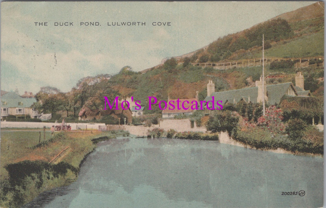 Dorset Postcard - The Duck Pond, Lulworth Cove   SW15803