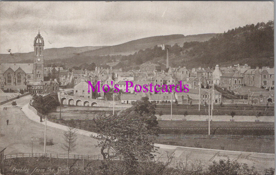 Scotland Postcard - Peebles From The South  SW15843