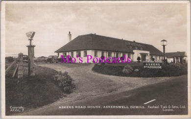 Dorset Postcard - Askers Road House, Askerswell Downs  SW15755