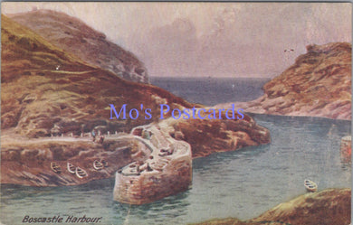 Cornwall Postcard - Boscastle Harbour   SW13863