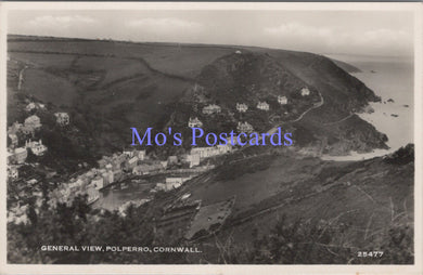 Cornwall Postcard - General View of Polperro  SW13875