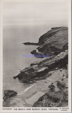 Cornwall Postcard - Tintagel Beach and Barras Head  SW13846