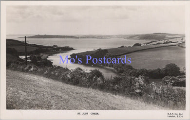 Cornwall Postcard - St Just Creek  SW13849