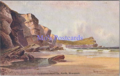 Cornwall Postcard - Cathedral Caverns, Porth, Newquay  SW13857