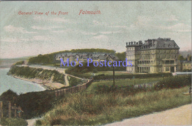 Cornwall Postcard - Falmouth, General View of The Front  SW13859