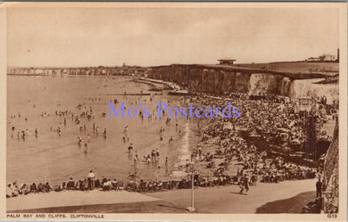 Kent Postcard - Cliftonville, Palm Bay and Cliffs   DC1932