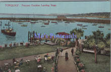 Load image into Gallery viewer, Devon Postcard - Torquay, Princess Gardens Landing Stage  DC1905
