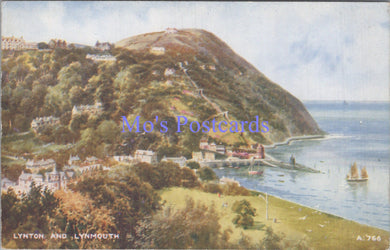 Devon Postcard - Lynton and Lynmouth  DC1913