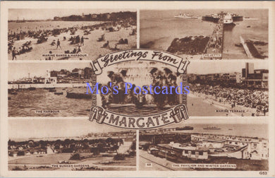 Kent Postcard - Greetings From Margate  DC1922