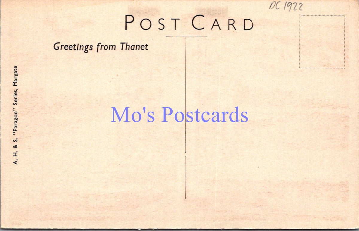 Kent Postcard - Greetings From Margate DC1922 | Mo’s Postcards