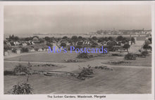 Load image into Gallery viewer, Kent Postcard - The Sunken Gardens, Westbrook, Margate  DC1923
