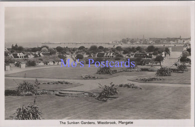 Kent Postcard - The Sunken Gardens, Westbrook, Margate  DC1923