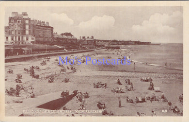 Kent Postcard - Promenade and Sands, Westbrook, Margate   DC1925