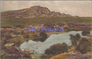 Devon Postcard - Dartmoor, Moorland View Near Saddle Tor  DC1874