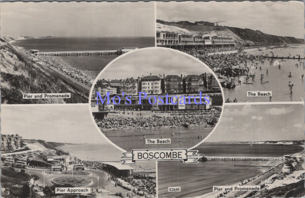 Dorset Postcard - Views of Boscombe  DC1895