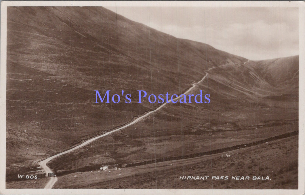 Wales Postcard - Hirnant Pass Near Bala  DC1834
