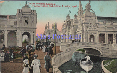 Franco-British Exhibition Postcard - On The Western Lagoon DC1862
