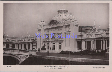 Franco-British Exhibition Postcard - Fine Art Palace   DC1867