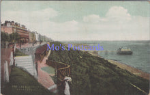 Load image into Gallery viewer, Kent Postcard - Folkestone, The Lees Shelter    DC1787

