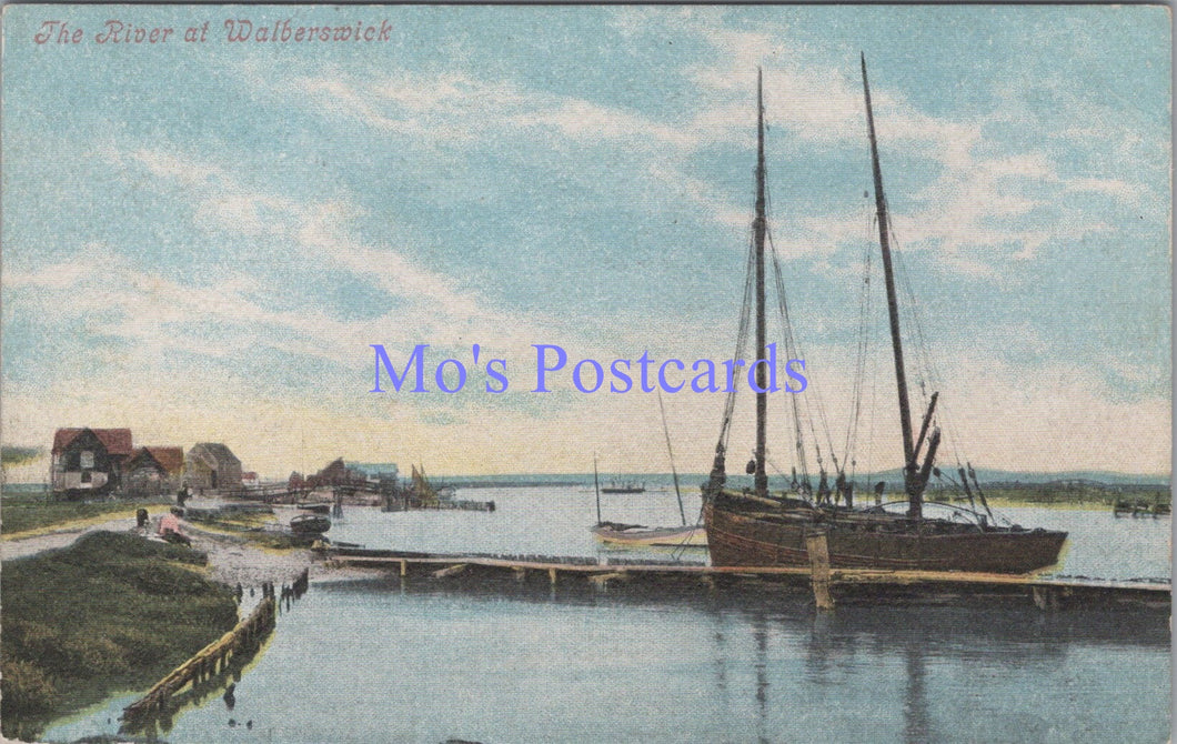 Suffolk Postcard - The River at Walberswick   SW14319