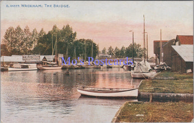 Norfolk Postcard - Wroxham: The Bridge  SW14324