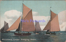 Load image into Gallery viewer, Kent Postcard - Whitstable Oyster Dredging Boats   SW14351
