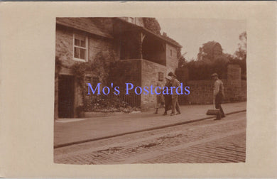 Unknown Location Postcard - Unidentified Road and Building  SW14362