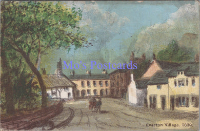Lancashire Postcard - Everton Village, 1830 - SW14381