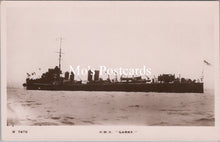 Load image into Gallery viewer, Naval Shipping Postcard - H.M.S. &quot;Garry&quot;, River-Class Destroyer SW16730
