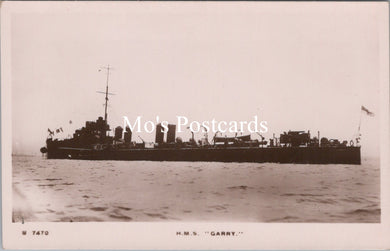 Naval Shipping Postcard - H.M.S. 