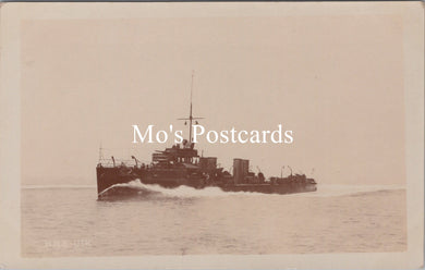 Naval Shipping Postcard - H.M.S. Usk, River Class Destroyer SW16731