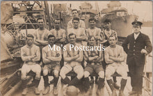 Load image into Gallery viewer, Naval Postcard - HMS Vanity Football Team  SW20250
