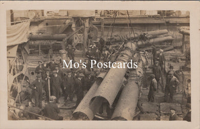 Naval Postcard - Triple Torpedo Tubes on HMS Wessex & HMS Wakeful SW20254