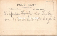 Load image into Gallery viewer, Naval Postcard - Triple Torpedo Tubes on HMS Wessex &amp; HMS Wakeful SW20254 

