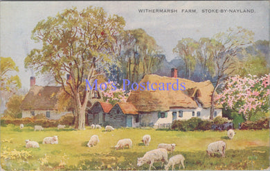 Suffolk Postcard - Withermarsh Farm, Stoke-By-Nayland  DC2156