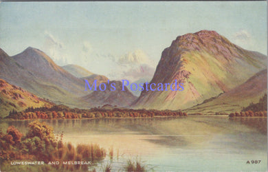 Cumbria Postcard - Loweswater and Melbreak   DC2157
