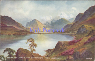 Cumbria Postcard - Crummock Water and Buttermere  DC2159