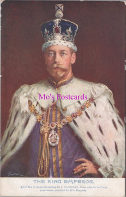 Royalty Postcard - The King Emperor, King George V -  SW14596