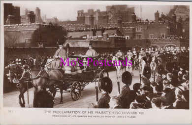 Royalty Postcard - Proclamation of His Majesty King Edward VIII - SW14598