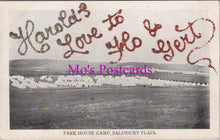 Load image into Gallery viewer, Military Postcard - Park House Camp, Salisbury Plain  SW14616
