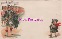 Load image into Gallery viewer, Military Postcard - The Campbells Are Comin, Scottish Soldiers  SW14621
