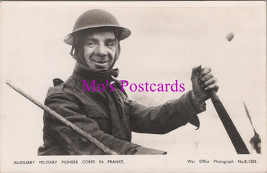 Military Postcard - Auxiliary Military Pioneer Corps in France  SW14623