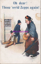 Load image into Gallery viewer, Comic Postcard - Drunk Man, Alcohol, Policeman, Arrest SW14636
