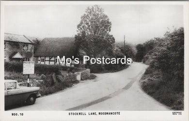 Gloucestershire Postcard - Stockwell Lane, Woodmancote  SW16645