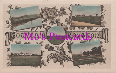 Hertfordshire Postcard - Souvenir of Royston  DZ34