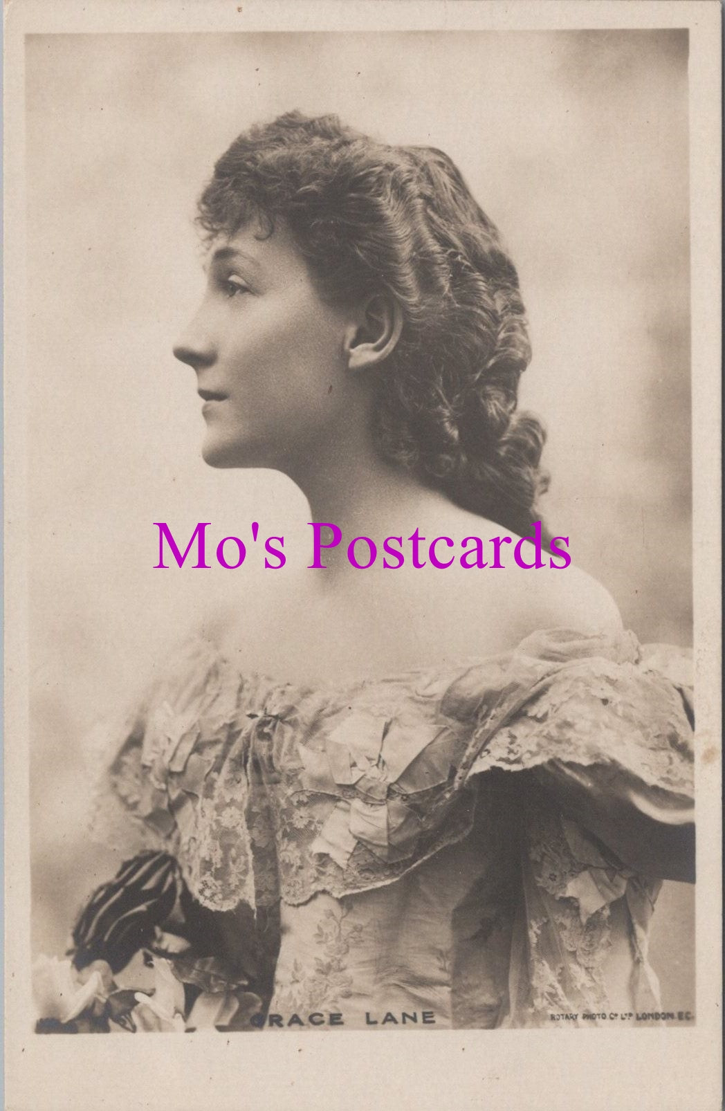 Actress Postcard - Miss Grace Lane SW14563